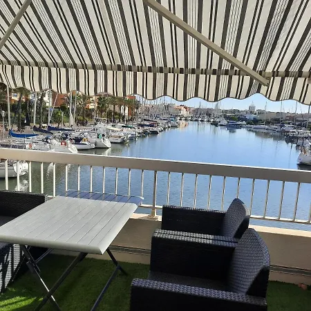 Duplex Sur Marinas Cap D'Agde Apartamento Exterior foto